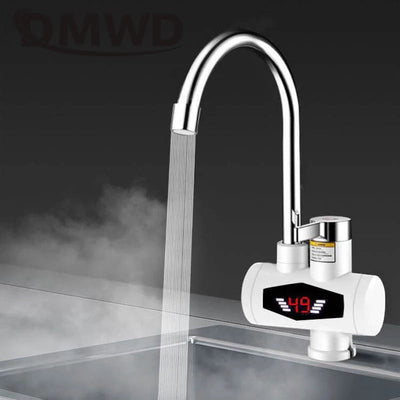 Instant Electric Water Heater Tap With LED Temperature Display