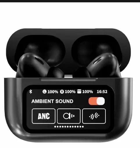 A9 LED Display Earbuds With Touch Screan Display